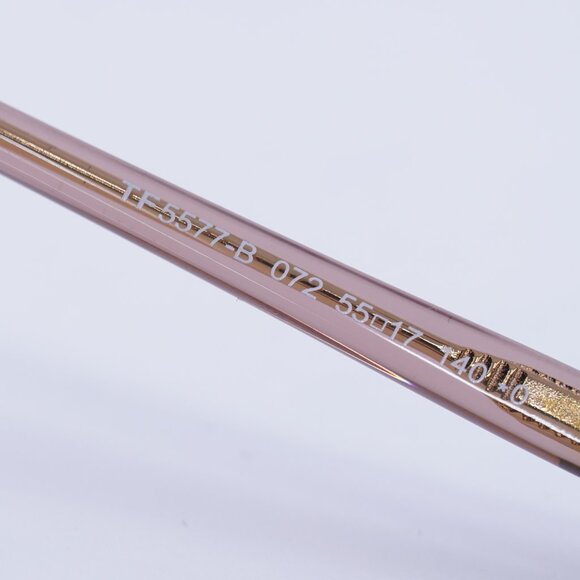 Tom Ford FT5577-B 072 Eyeglasses Pink 55mm Butterfly Frame, Blue Light Block - Picture 5 of 9